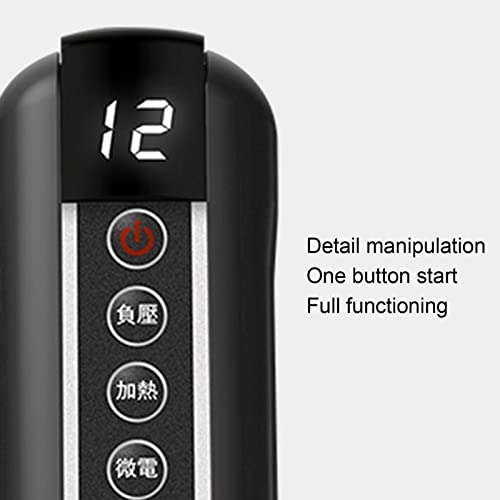 Therapy Device, Intelligent Electric Cupping Therapy Set Scraping Massager Negative Pressure Cupping Machine For Back Body Handheld Cupping Massage Tool Scraping Cupping Device Relax Muscle Massager #TOP7
