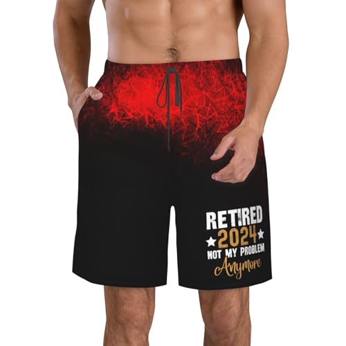 Swim trunks étanche beach shorts tendance : maillot de bain humour 2024