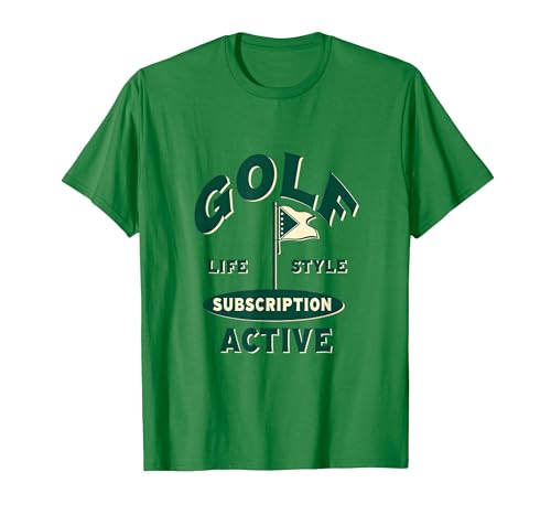Golf Lifestyle Subscription Active Design T-Shirt, Men, Kelly Green, XX-Large