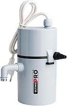 ULTino-Pro® 1 Litre Instant water Heater | Portable water Geyser with Auto Cut-Off | Fast Heating ABS Body | Energy-Efficient | Ideal for Bathroom, Kitchen, Office & Restaurants (Grey)