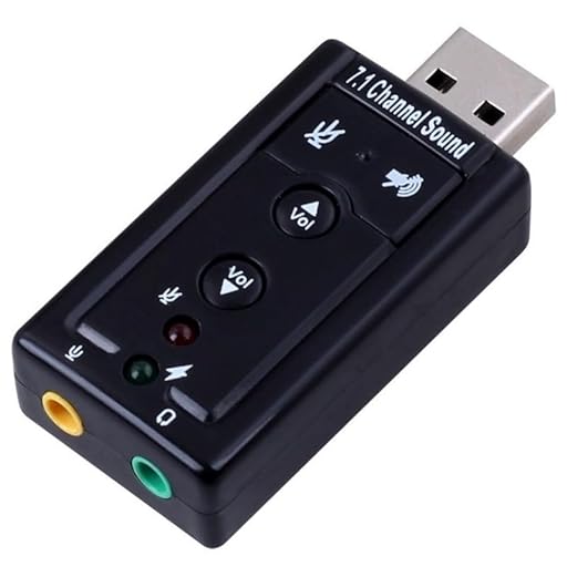 Tarjeta de Sonido USB 7.1, Sonido Envolvente, conexión Sencilla, Ideal para Juegos y Multimedia, Mejora la Calidad de Audio en PC. | Ya disponible en tu tienda friki favorita! En mundofriki.es!