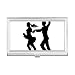 Dancer Duet Dance Performance Art Business Card Holder Case Pocket Box Wallet