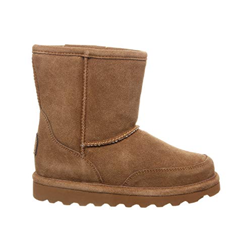 Bearpaw Brady Youth Hickory Size 3 | Youth's Fashion Boot | Youth's Slip On Boot | Comfortable Winter Boot #TOP2
