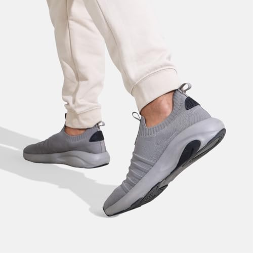 Image of Neeman's Unisex Begin Walk 'Breeze' Slip Ons Shoes | Breathable Knit Upper with Cushioned Insole & Supportive Midsole for Everyday Comfort