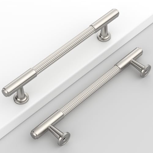 Coinkoly Brushed Satin Nickel Cabinet Handles Kitchen Pulls 5 Inch 10 Pack by Coinkoly - Used condition - US$34.95