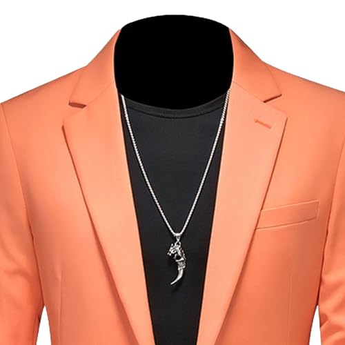 Men's Slim Fit Business Blazer Stylish Casual Versatile Suit Jacket Solid Color Banquet Plus Size Sport Coat2
