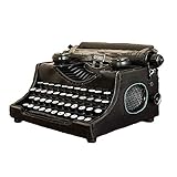 venta de maquinas de escribir antiguas en puebla CARACTERÍSTICAS: Esta decoración de máquinas de escribir retro está hecha a mano, pulida a mano y desgastada, lo que hace que la decoración de la máquina de escribir retro se vea más contemporánea. Puede crear un mejor ambiente retro.