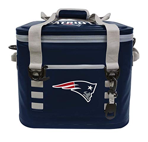 Rawlings NFL 30-Can Extreme Insulated Welded Cooler, New England Patriots, navy, red