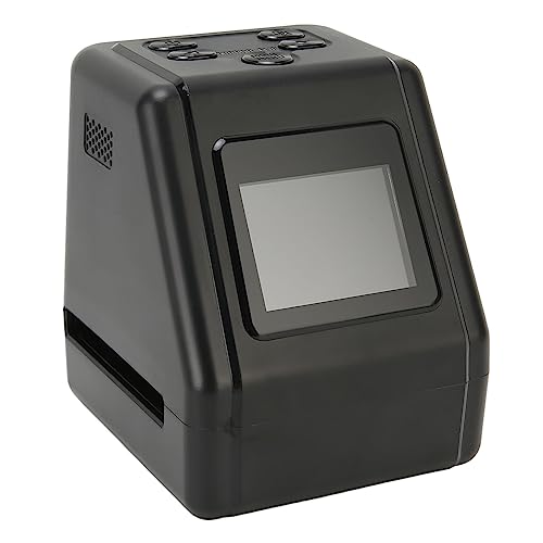 OPPWONG Skaner Slajdów Klisz, Konwersja 135 126 110 Negatywów Slajdów Super 8 na Cyfrowe Zdjęcia JPG 22 MP z 2,0-calowym Ekranem LCD, od 2000 do 7