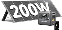 AFERIY – AFERIY 2400W2048Wh Solargenerator mit 200W Solarpanel, 1,5St