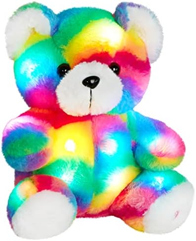 rainbow stuffed elephant