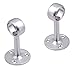 FYRONDY Stainless Steel Wardrobe Pipe, Closet Lever Support Rod Holder Socket Bracket (1-1/4 INCH)