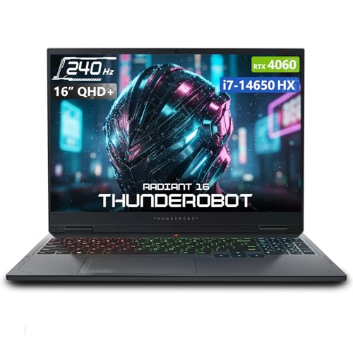 Thunderobot Radiant 16 4060 2.5K Gaming Laptop | 16" QHD+