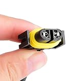 Aramox Kabel adaptera światła przeciwmgielnego, wtyczka samochodowa H11, 2 sztuki przedłużenia reflektora przeciwmgielnego, gniazda w wiązce przewodów, przewód z wtyczką reflektora