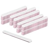  Eubecos 50 X Premium Profesional Uñas de Limas Blanco Recto de Grano 80/80 Made IN Germany