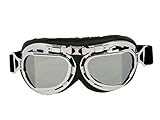 Cool Costume Goggles, Motorcycles Cycling,Racer Bikes Helmet Steampunk Goggles Silver