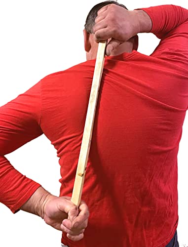 Bridge Cutters Knot Anymore Back Pain Relief American Made Shoulder Neck Hard To Reach Massage Wood Relax Pressure Pain Resolve (Black) #TOP3