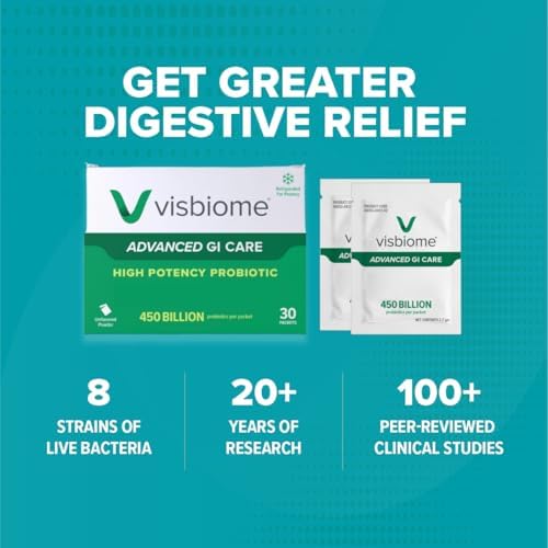 Visbiome® Advanced GI Care High Potency Probiotic, 450B CFU, 30 Packets