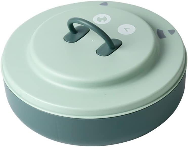 JSEIAJB Scandinavian Wind Living Room Dustproof Dried Fruit Candy Box Snack Tray Creative Separation With Cover Dried Fruit Box(Gray)