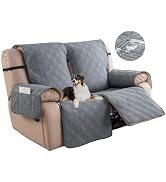 Easehomey Waterproof Rocking Chair Cover, 100% Protection, Light Grey (23.6")