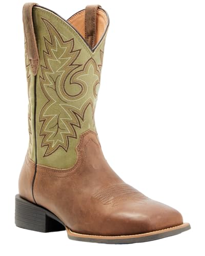 Cody James Men's Badge Xero Gravity&Trade; Performance Western Boot Broad Square Brown 13 D(M) US