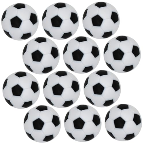 BESTonZON 12 Piezas Accesorios de fútbol de Mesa manijas de la Mesa de fútbol Bolas de futbolín futbolines balón de fútbol Balon de Futbol Fútbol Americano futbolín para Adultos Las Caderas