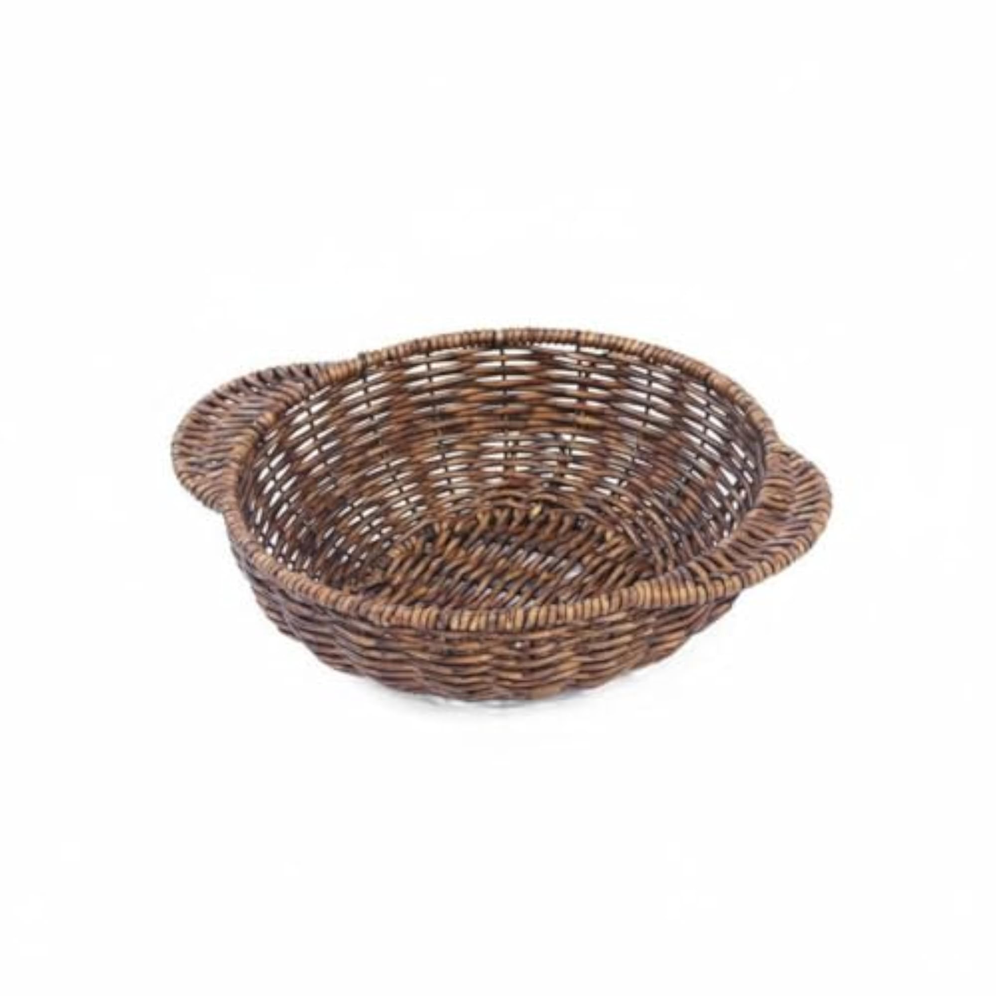 Multifunctional Double Ear Woven Bread Basket, Easy Carry