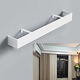 Metal Cornice Boards Wall Mount Curtain Pelmet Box Without Tracks, 3ft 4ft 5ft 6ft 8ft 10ft 16ft Window Cornice Valance Box for Windows-6.5ft/78in/198cm