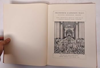 Hardcover Frederick Garrison Hall: Etchings, Bookplates, Designs Book