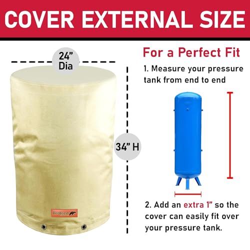 image for Redford Supply Co. Cold Snap (5°F) Round Pressure Tank Cover Insulati