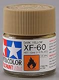TAMXF60 81760 Acrylic Mini XF60 Dark Yellow 1/3 oz