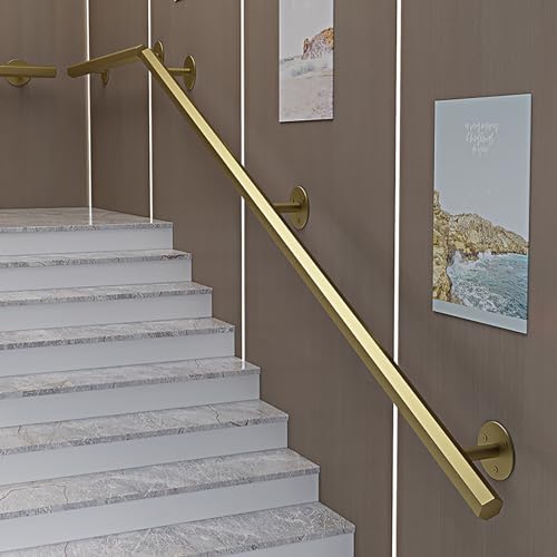 Main courante d'escalier抗滑落管工业风1-20FT安全扶手,解决老人孩子上下楼梯隐患