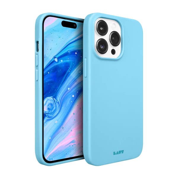 LAUT - Custodia HUEX Pastel compatibile con iPhone 14 Pro Max (6.7") - Baby Blue