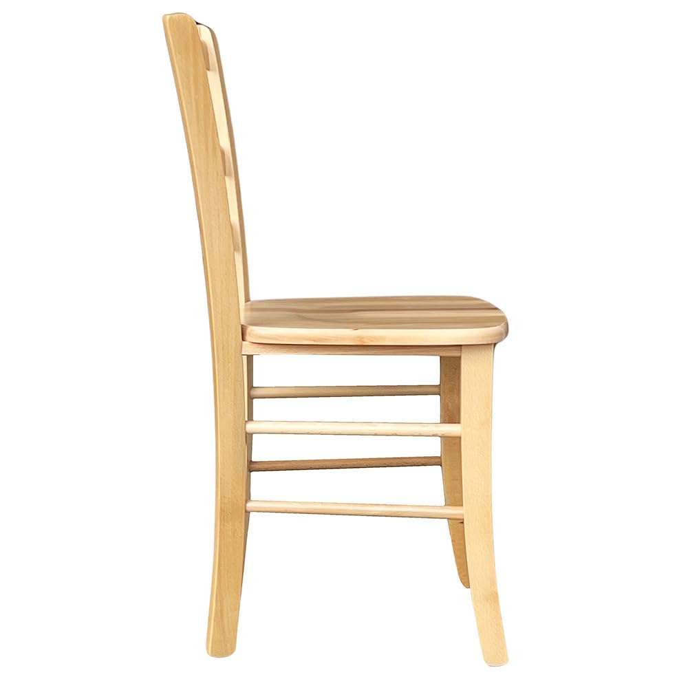 Tabouret Bar OKAFFAREFATTO - Bois Noyer, Assise Paille 30x30cm, Hauteur 47cm