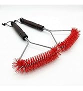 BBQtrips Grill Brush, Grill Brush for Outdoor Grill, BBQ Bristles Grill Brush 12 Inch Y Shape Nyl...
