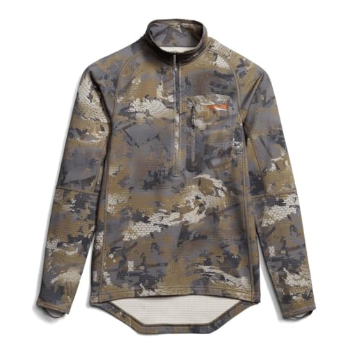 SITKA Gear Mens Grinder Hunting Layering Zip-T2