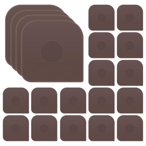 Lot de 20 grattoirs en nylon pour casseroles en fonte - Grattoir portable pour casseroles en fonte - Grattoir à graisse antidérapant pour poêle en fonte