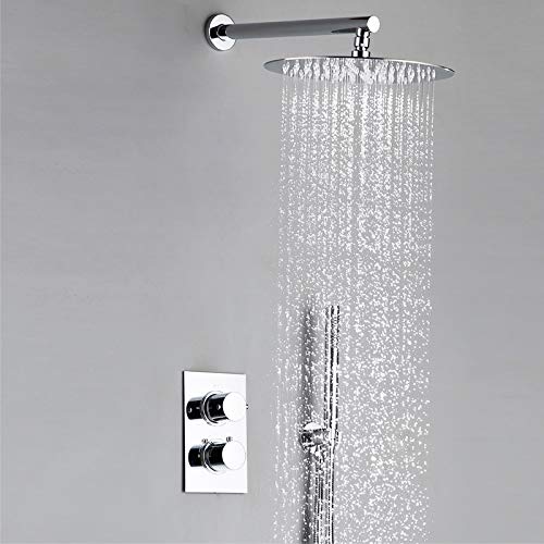 Système thermostatique Paye pour douche à main et ensemble mural haute pression - 4