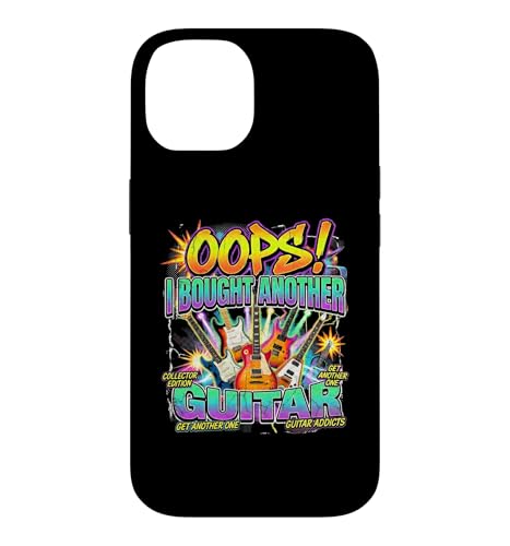 Carcasa para iPhone 14 ¡Vaya! Compré Otra Guitarra Guitarrista Divertido Guitarrista Guitarra