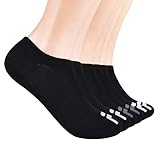 Fila Men's No Show Sneaker Liner Socks, Black, One Size
