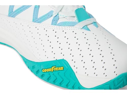 Skechers Women's Viper Court Rally Pickleball Sneaker, White/Light Blue, 5.5 by Skechers - Image 6