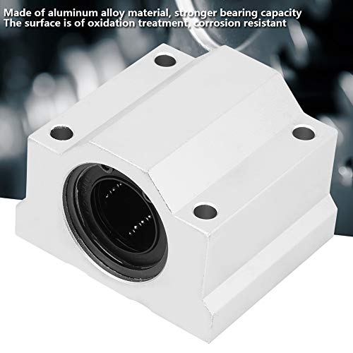 Keenso KEENSOXWOUYB3EIG Linear Motion Ball Bearing, Cnc Scs25Luu Slide Bushing Linear Roller Bearing Slide Block 25Mm Other Attachments thumb #2