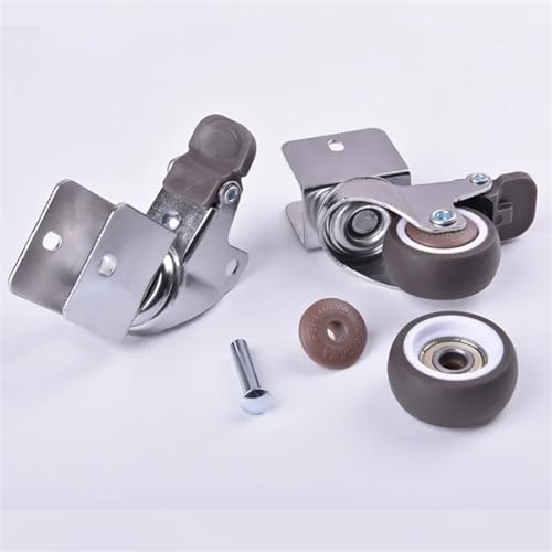 Roulettes anti-rayure pour berceau 18mm afin de bloquer et déplacer vos meubles facilement
