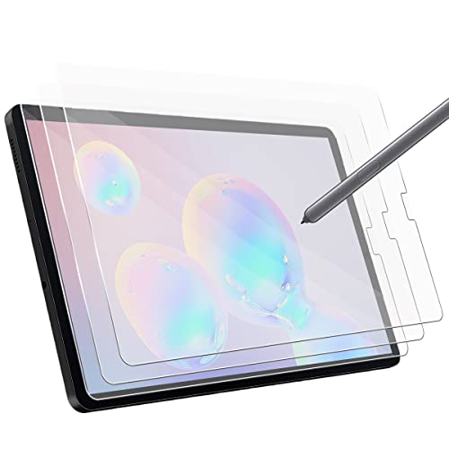 Vatkyc Galaxy Tab S6 Screen Protector, Screen Protector For Samsung Galaxy Tab S6/Tab S5E 10.5 Inch, Bubble Free Ultra-Thin Anti-Scratch Clear Hd 9H Hardness Tempered Glass Protective Film(3 Pack) #TOP4