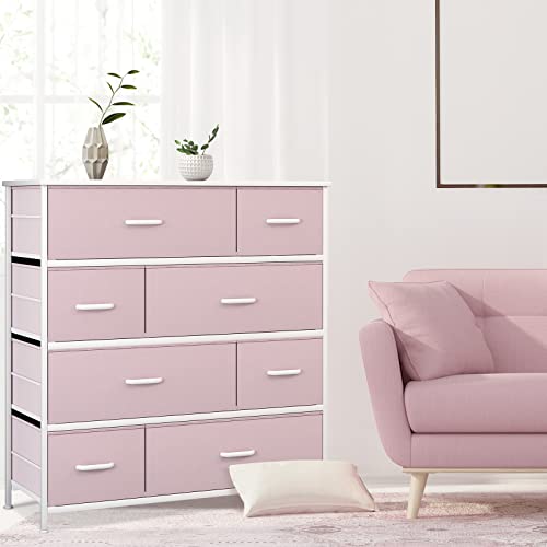 LLappuil 8 Drawer Dresser, Kids Dresser for Bedroom, Nursery, Closet, Hallway, Living Room,Fabric Storage Furniture - Image 3