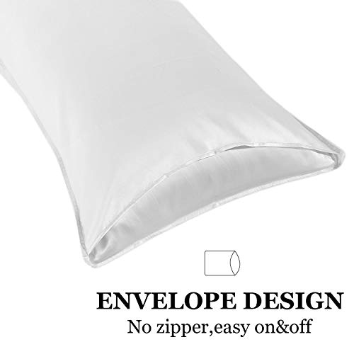 2 Pack Silk Pillowcase for Hair and Skin, Cool for Summer, Silk Pillow