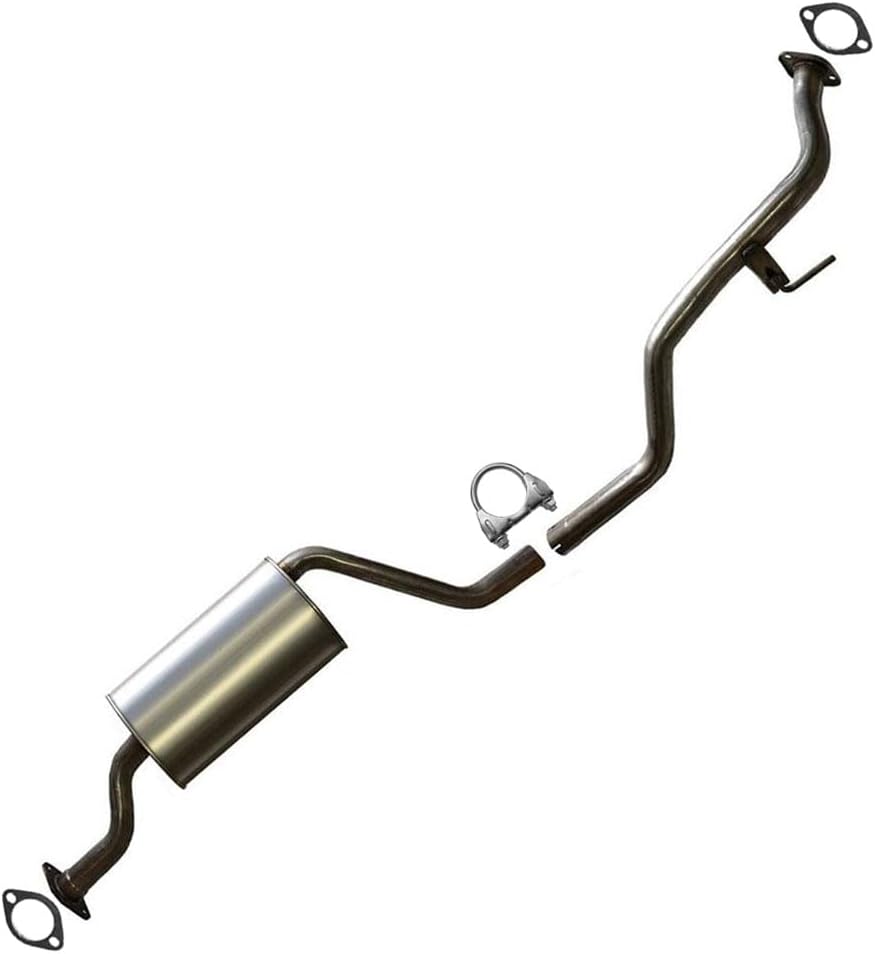 Northeastern Exhaust | Direct Fit Stainless Steel Exhaust Resonator Pipe Compatible with Nissan Murano 2003-2007 3.5L - Includes Gaskets and Clamp