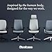 Steelcase Series 1 Office Chair - Ergonomic Work Chair with Wheels for Carpet - Helps Support Productivity - Weight-Activated Controls, Back Supports & Arm Support - Easy Assembly - Graphite, Light