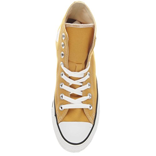 Image of Converse Unisex Slippers Hi-Top Trainers, Orange (Solar Orange /White /Black), us 8.5