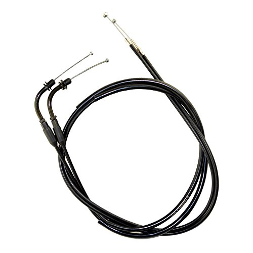 AHL Throttle Cable Wire for Sportster XL883 XL 883 XL1200 XL 1200 2002 2003 2004 2005 2006 2007 2008 2009 2010 2011 2012 2013 2014 (150cm) by AHL - Used condition - US$19.00